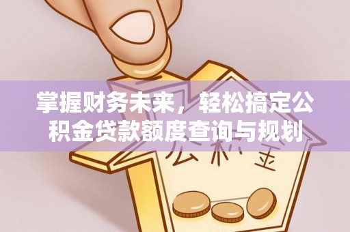 巴南掌握财务未来，轻松搞定公积金贷款额度查询与规划