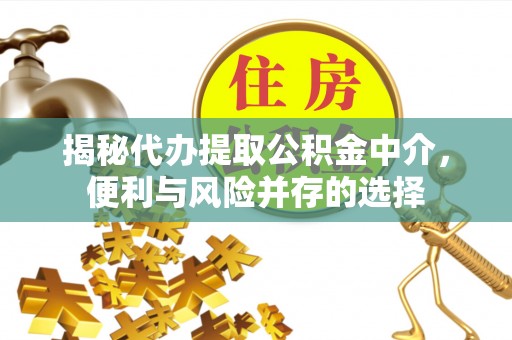 巴南揭秘代办提取公积金中介，便利与风险并存的选择