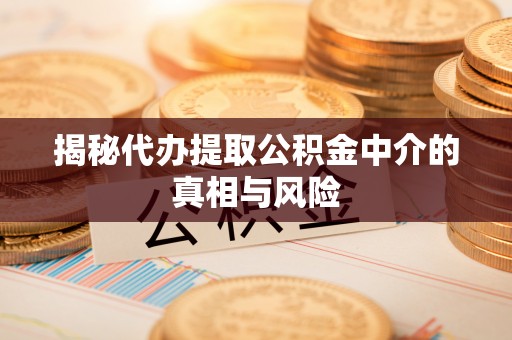 巴南揭秘代办提取公积金中介的真相与风险