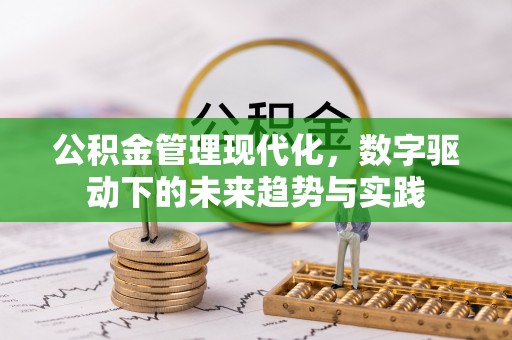 巴南公积金管理现代化，数字驱动下的未来趋势与实践