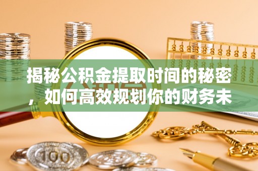 巴南揭秘公积金提取时间的秘密，如何高效规划你的财务未来