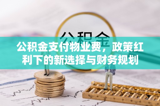巴南公积金支付物业费，政策红利下的新选择与财务规划