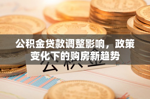 巴南公积金贷款调整影响，政策变化下的购房新趋势
