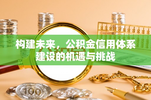 巴南构建未来，公积金信用体系建设的机遇与挑战