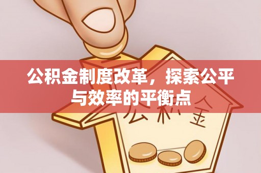 巴南公积金制度改革，探索公平与效率的平衡点