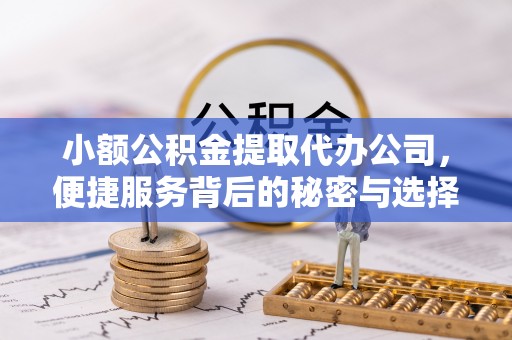 巴南小额公积金提取代办公司，便捷服务背后的秘密与选择指南