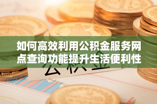 巴南如何高效利用公积金服务网点查询功能提升生活便利性