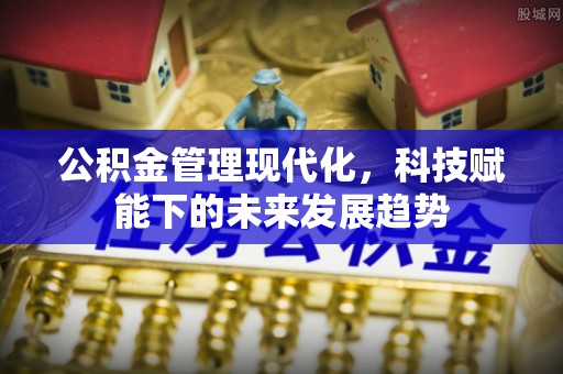 巴南公积金管理现代化，科技赋能下的未来发展趋势