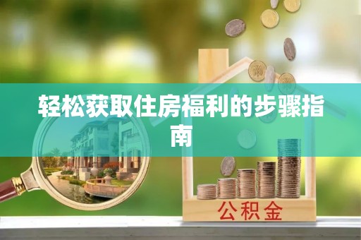 巴南轻松获取住房福利的步骤指南
