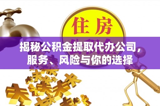 巴南揭秘公积金提取代办公司，服务、风险与你的选择