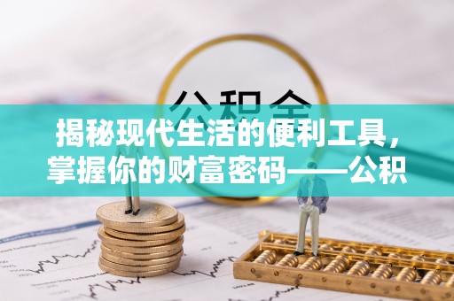 巴南揭秘现代生活的便利工具，掌握你的财富密码——公积金查询方式