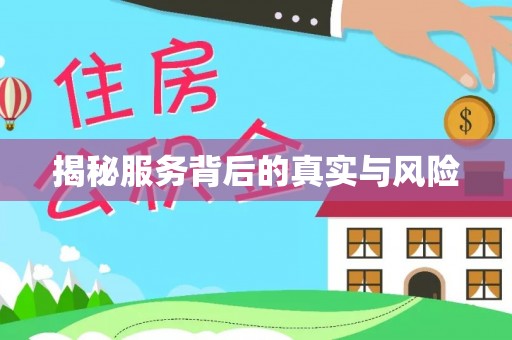 巴南揭秘服务背后的真实与风险