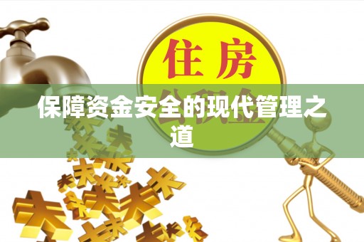 巴南保障资金安全的现代管理之道