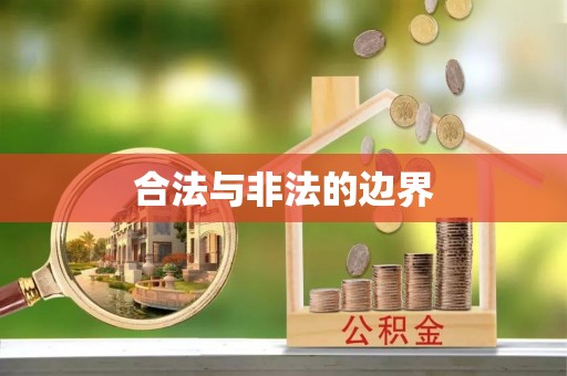巴南合法与非法的边界