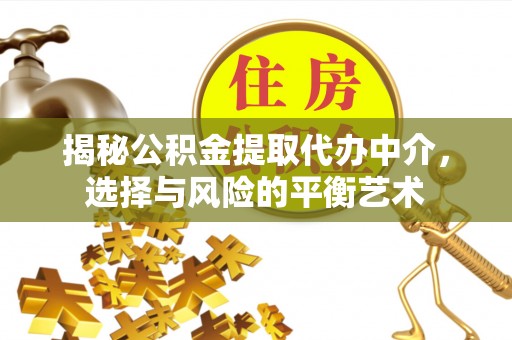 巴南揭秘公积金提取代办中介，选择与风险的平衡艺术