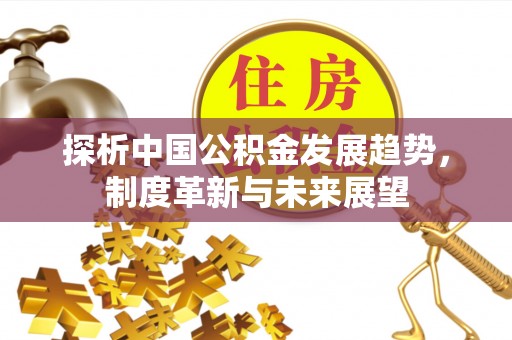 巴南探析中国公积金发展趋势，制度革新与未来展望