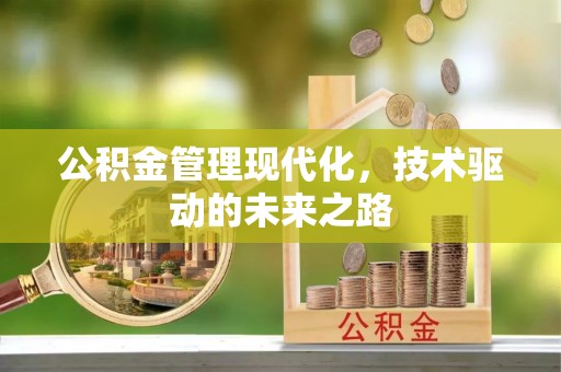 巴南公积金管理现代化，技术驱动的未来之路